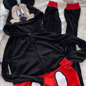 Mickey Mouse pajama onesie
